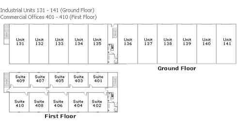 Industrial Units 131 to 141 and Commercial Offices 401 to 410