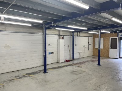 1500 sq. ft. High Industrial Unit (with Mezzanine Floor, complete with Air Con.)