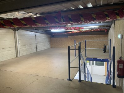 1500 sq. ft. High Industrial Unit (with Mezzanine Floor, complete with Air Con.)