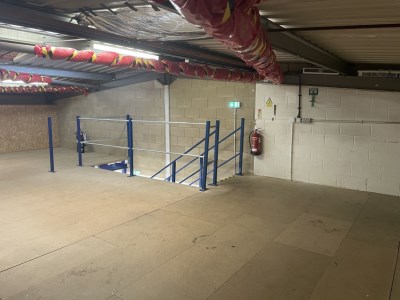 1500 sq. ft. High Industrial Unit (with Mezzanine Floor, complete with Air Con.)