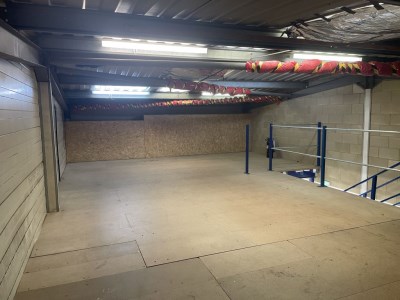 1500 sq. ft. High Industrial Unit (with Mezzanine Floor, complete with Air Con.)